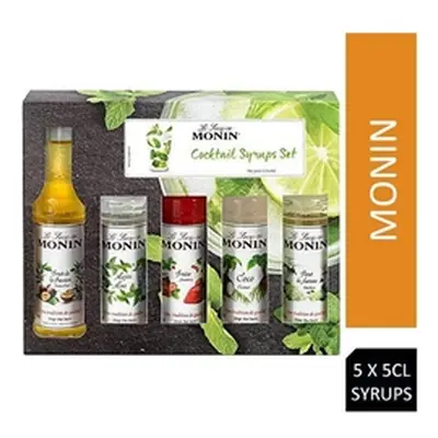 Monin Syrup Cocktail Gift Set 5x5cl