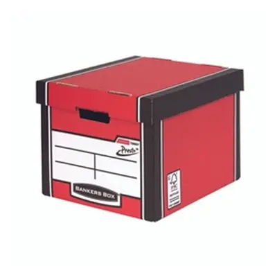 Bankers Box Premium Tall Box Red (5 Pack) 7260706