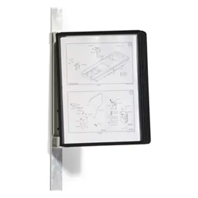 Durable VARIO Magnet Wall 5 A4 Black