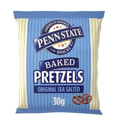 Penn State Sea Salted Pretzels 30g (Pack of 33) 701108