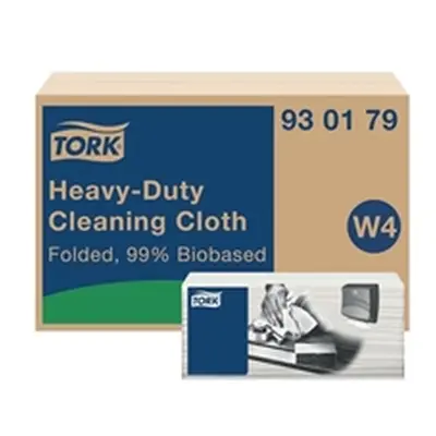 Tork Biobased Heavy-Duty Cleaning Cloth White (Pack of 420) 930179