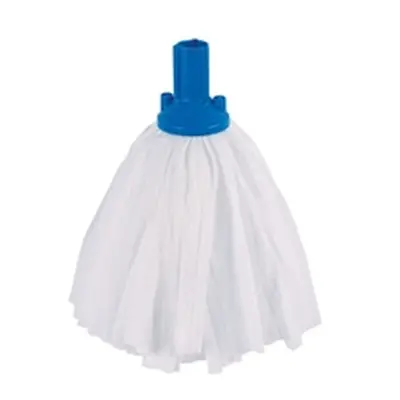 Exel Big White Mop Head Blue (Pack of 10) 102199B