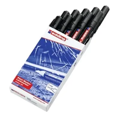 Edding 790 Paint Marker Bullet Tip 2-3mm Line Black (Pack 10)