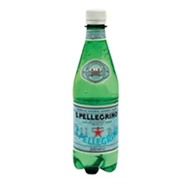 San Pellegrino Sparkling Natural Mineral Water 500ml Bottles (Pack 12)