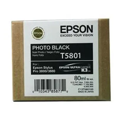 Epson T5801 black ink