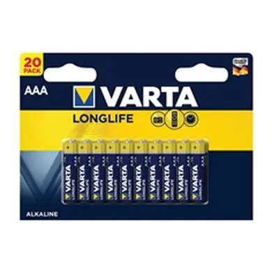 Varta Longlife AAA Battery (20 Pack) 04103101420