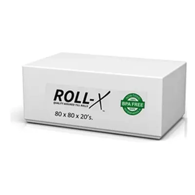 Roll-X Thermal Till Rolls BPA Free (80mm x 80mm) 20's