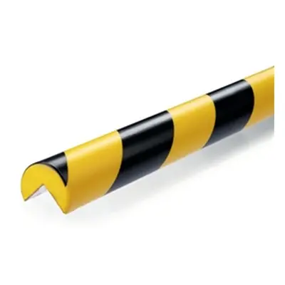 Durable Corner Protection Profile C25R Yellow/Black (Pack of 5)