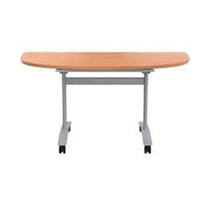 Allegro Tilting Table 1400x700-Beech and Silver/Ref OTT1470DENDSVBE2