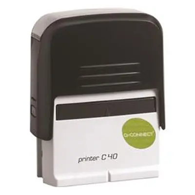 Q-Connect Voucher for Custom Self-Inking Stamp 57x20mm KF02112