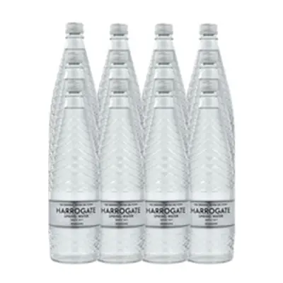 Harrogate Sparkling Spring Water Glass Bottle 750ml (Pack of 12)