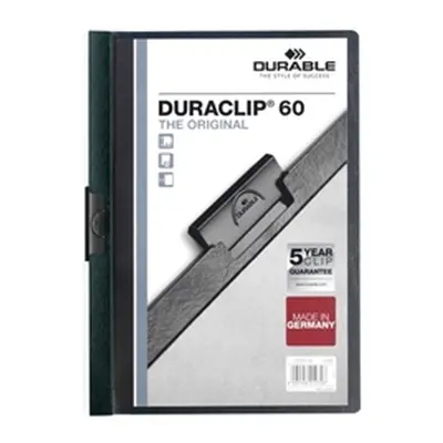 Durable DURACLIP 60 A4 Folder Dark Green