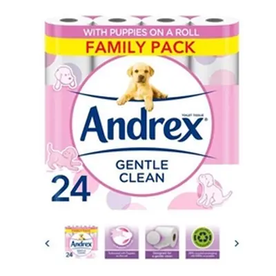 Andrex Puppies On A Roll Gentle Clean To