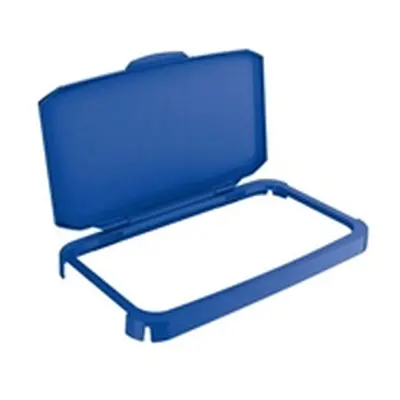 Durable DURABIN 60L Hinged Lid Blue