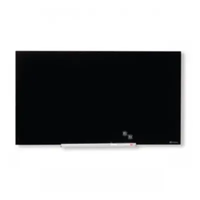 Nobo Widescreen Glass Whiteboard 57 inch Black