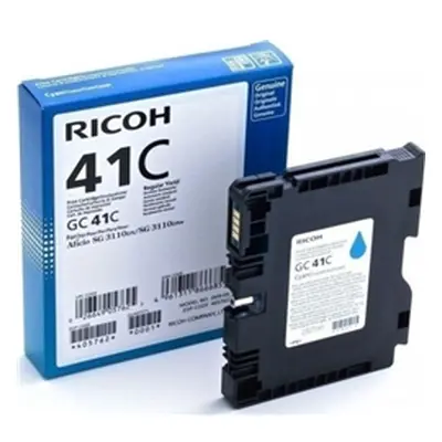 Ricoh SG2100 Cyan Gel Ink Hi Yld GC41C 405762