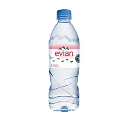 Evian Natural Spring Water 500ml (24 Pack) A0103912