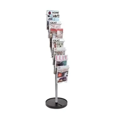 Alba Floor-Standing 7-Pocket Literature/Magazine Display DDFIL7S