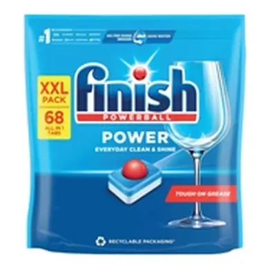 Finish Powerball All in 1 Dishwasher Tabs 68 Tabs (Pack of 4) 3281829