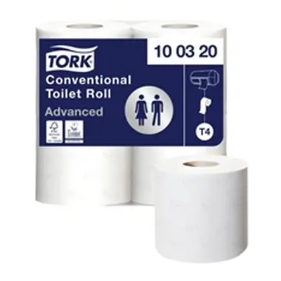 Tork Conventional Toilet Roll 2-Ply 320 Sheets (36 Pack)