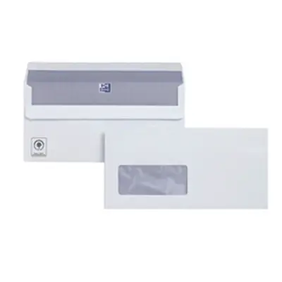 Plus Fabric Envelopes Wallet 110gsm DL White [Pack 250] - C23370