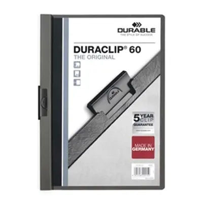 Durable DURACLIP 60 A4 Folder Anthracite