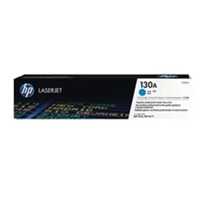 HP 130A Cyan Original LaserJet Toner Cartridge (CF351A)