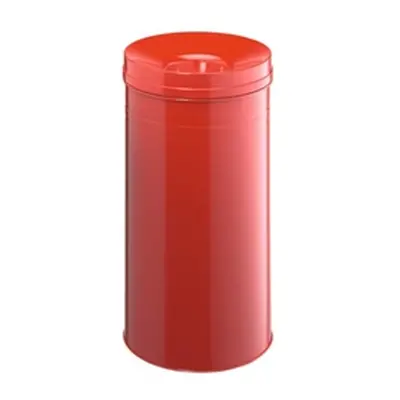 Durable SAFE+ Waste Bin 60L Red