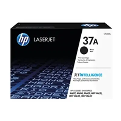 HP 37A Black Original LaserJet Toner Cartridge (CF237A)