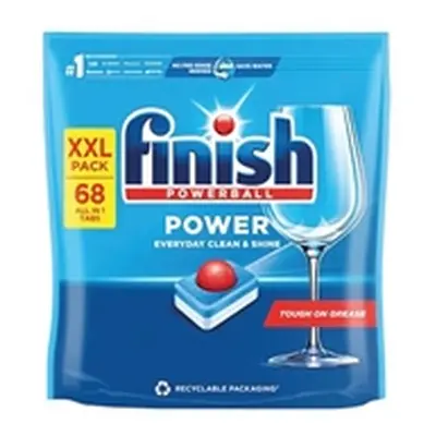 Finish Power All In One Dishwasher Tablets (Pack of 68) 3281829-S