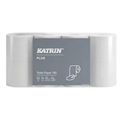 Katrin Plus 3-Ply Toilet Paper Roll 180 Sheets 7x8 (Pack of 56) 87709