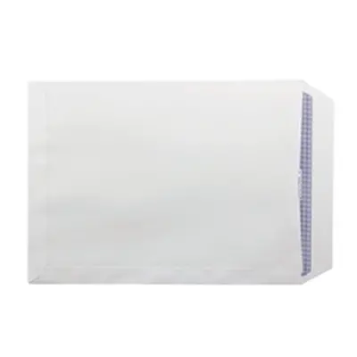 Q-Connect C4 Envelope Pocket Self Seal 90gsm White (75 Pack) KF07560