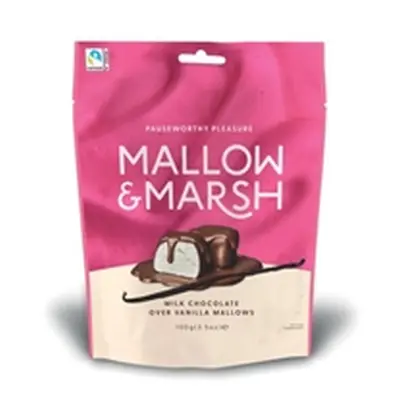 Mallow Marsh Vanilla Marshmallow In Milk Chocolate Pouch (Pack of 6)