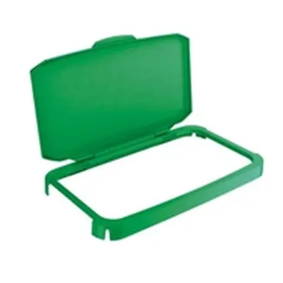 Durable DURABIN 60L Hinged Lid Green