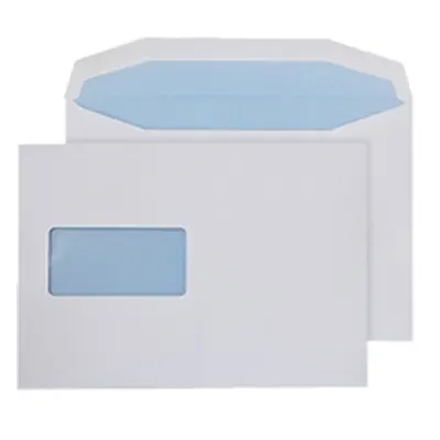 Q-Connect Machine Envelope 162x238mm Window Gummed 90gsm Pk500-KF02898