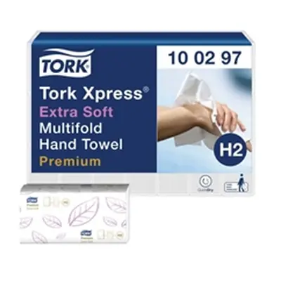 Tork Xpress Multifold Hand Towel H2 White 2100 Sheets