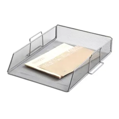 Q-Connect Stackable Letter Tray Silver