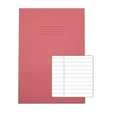 Rhino Exercise Book 80 Page F8M A4 Pink (Pack of 50) VEX668-115-6