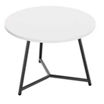 Trinity Table Low 800Mm White - Black