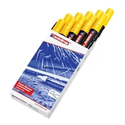 Edding 790 Paint Marker Bullet Tip 2-3mm Line Yellow (Pack 10)