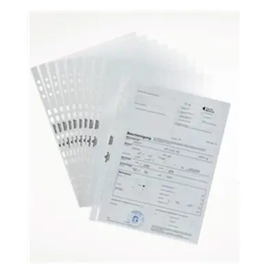 Durable PREMIUM Punched Pocket 100 Clear