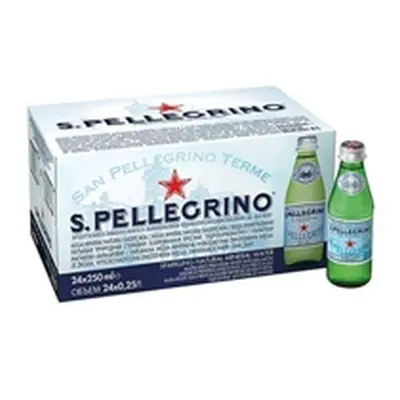 San Pellegrino Sparkling Water GLASS 24x250ml