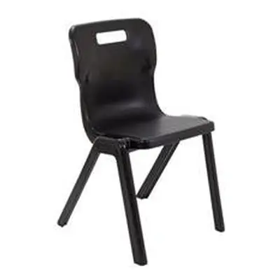 Titan One Piece Chair Size 6 - 460mm Seat Height - Black - T6-BK