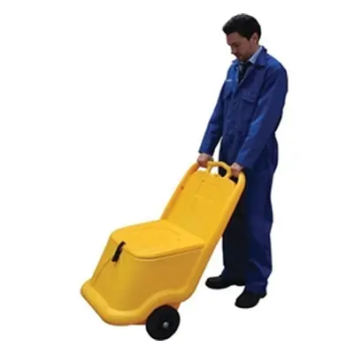 Mobile Salt and Grit Bin Kit Yellow 75L 389550