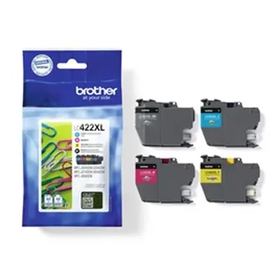 Brother LC422XL Inkjet Cartridge High Yield Multipack CMYK LC422XLVAL