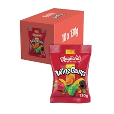 Maynards Bassetts Wine Gums 165g (Pack of 10) 4304655