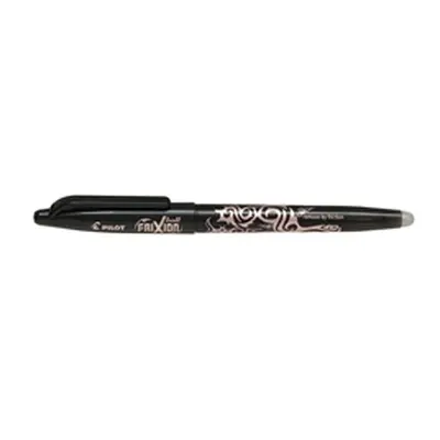 Pilot FriXion Ball Erasable Rollerball Pen Broad Black (12 Pack)