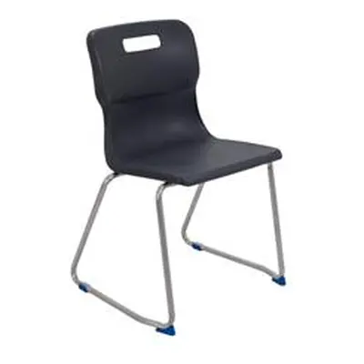 Titan Skid Base Chair Size 6 - 460mm Seat Height - Charcoal - T26-C