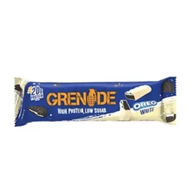 Grenade High Protein Bar Low Sugar White Oreo (Pack of 12) C007795