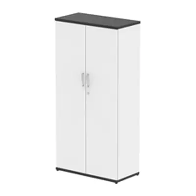 Impulse 1600mm Cupboard Black and White